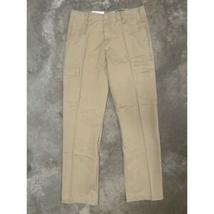 Mens 32x34 Red Head Cargo Pants Beige Straight Leg Hiking Hunting Work‎ M14